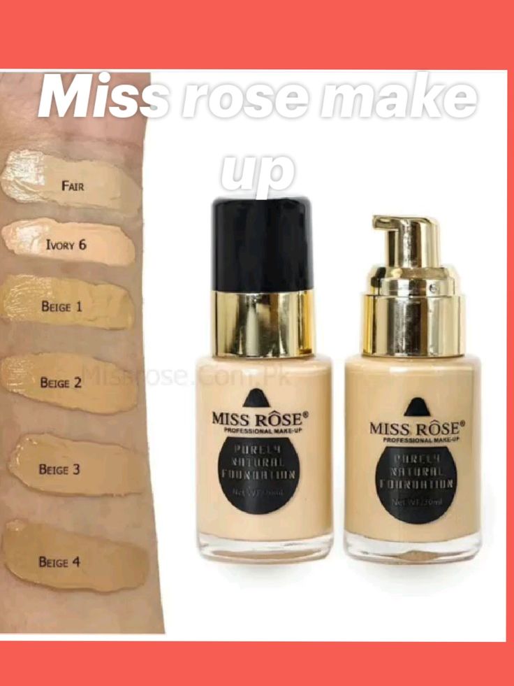 Miss Rose Original Foundation Purely Natural Foundation