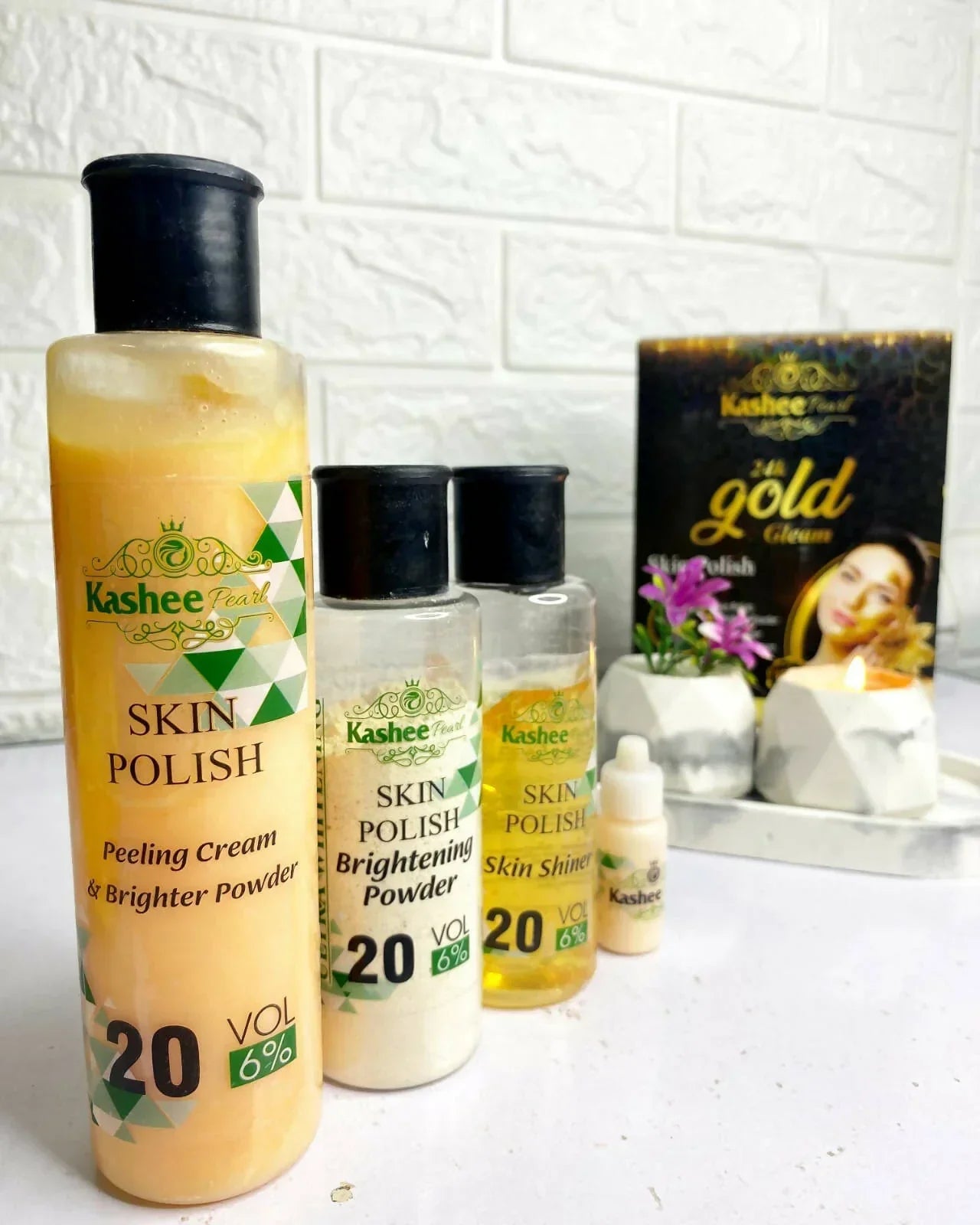 Pearl 24k Gold Skin Polish 4in1