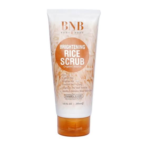 ORIGINAL BNB Rice Extract Bright & Glow Kit ( Rice Face Wash + Rice Scrub + Rice Mask )